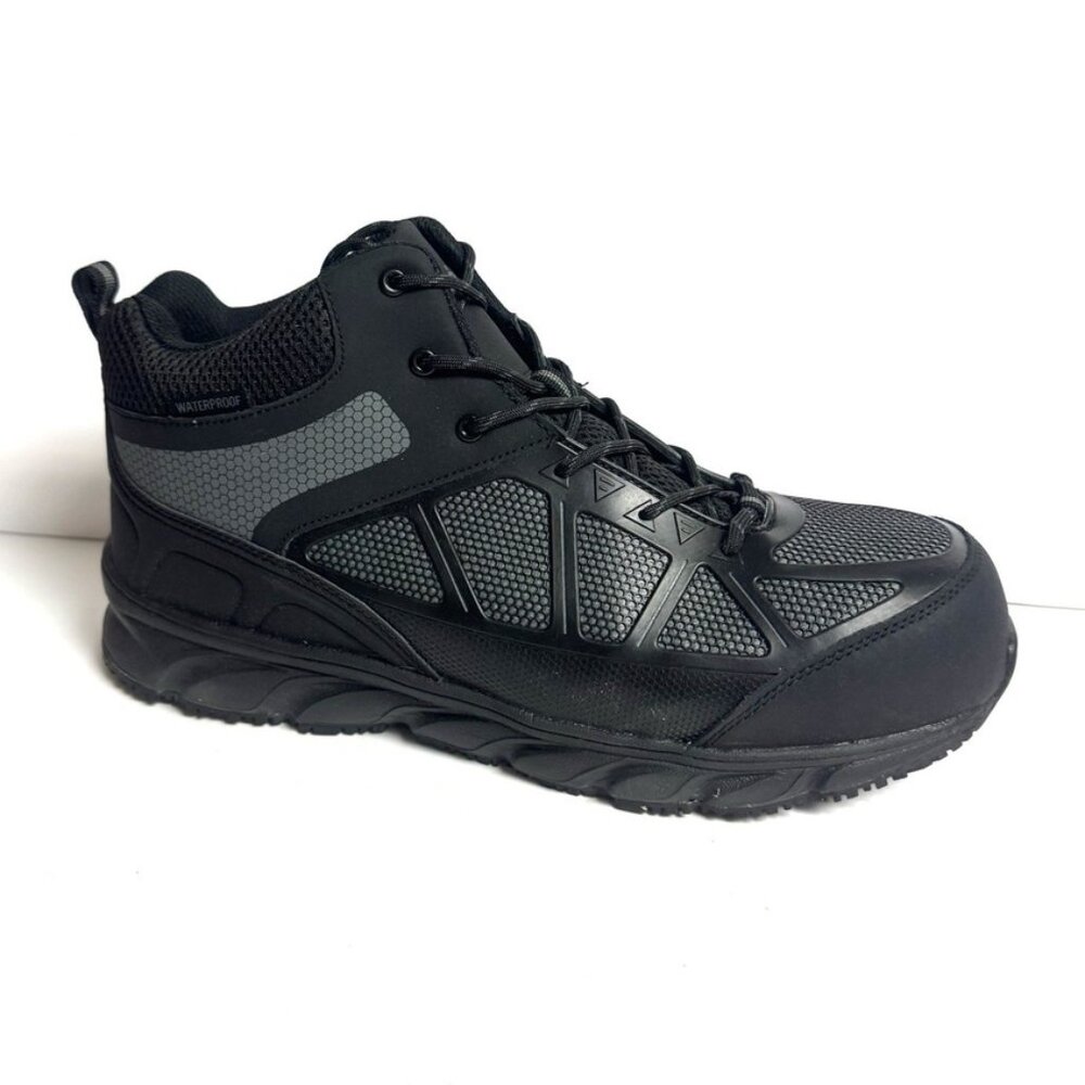 Propet Men's Seeley Hi Comp Toe Work Boots Black Size 11 EEE